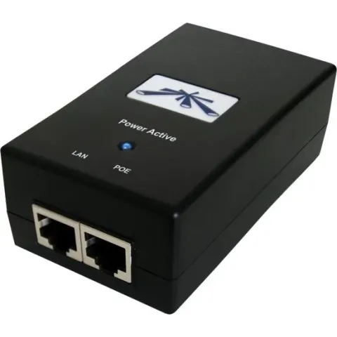 Ubiquiti POE Injector, 48VDC, 24W