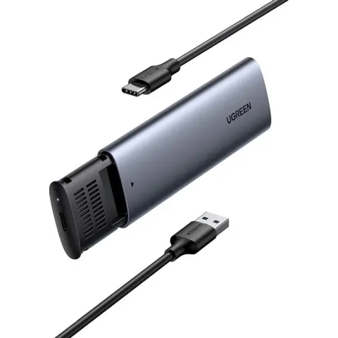 UGREEN M.2 NGFF Externe Harde Schijf behuizing USB 3.1 Gen 1 M.2 Adapter Maat 2230 2242 2260 2280 2TB Max 5Gbps UASP Compatibel Windows Mac OS Linux voor PS3/ PS4 XBOX