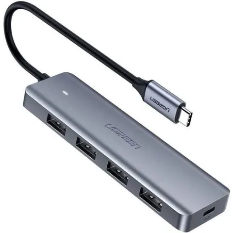 Ugreen - Universele USB-C naar USB 3.0 adapter - 4 Poorten
