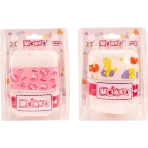 Ukoka Poppenluiers 5 Stuks Assorti