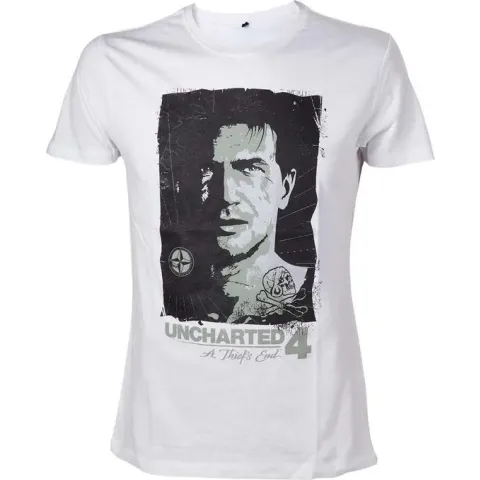 Uncharted 4 - Drake compas Heren - T-shirt - XL