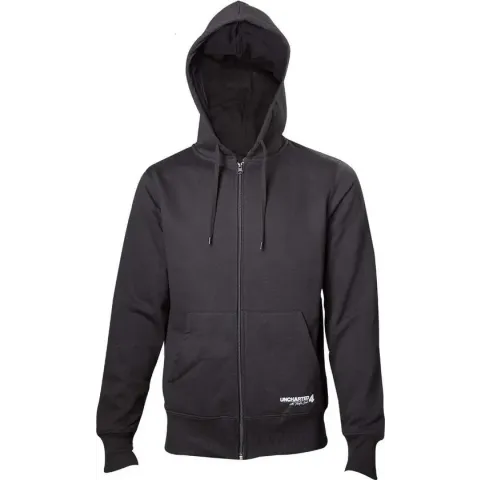 Uncharted 4 - Mens hoodie skull at back - M