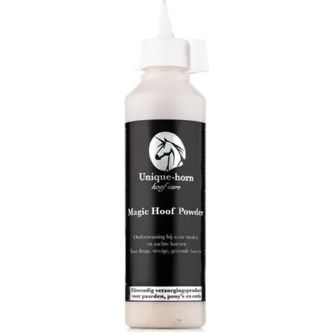 Unique-horn Magic Hoof Powder - Hoefverzorging - 120GR - Poeder - Geschikt voor vocht-gerelateerde hoefproblemen