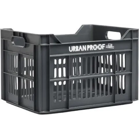 Urban Proof Fietskrat 30 Liter Polypropyleen Asgrijs
