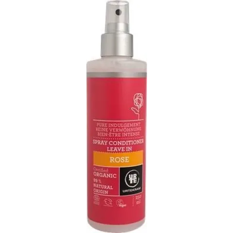Urtekram Leave In Conditioner Spray Crèmespoeling - Rozen - 250ml