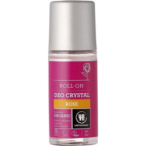 Urtekram Roll On Deo Crystal Deodorant - Rozen
