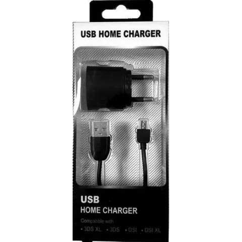 Usb Home Charger 3DS XL + 3DS + DSi XL + DSi