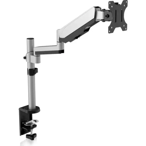 V7 DM1TA-1E flat panel bureau steun 81,3 cm (32'') Klem Zilver