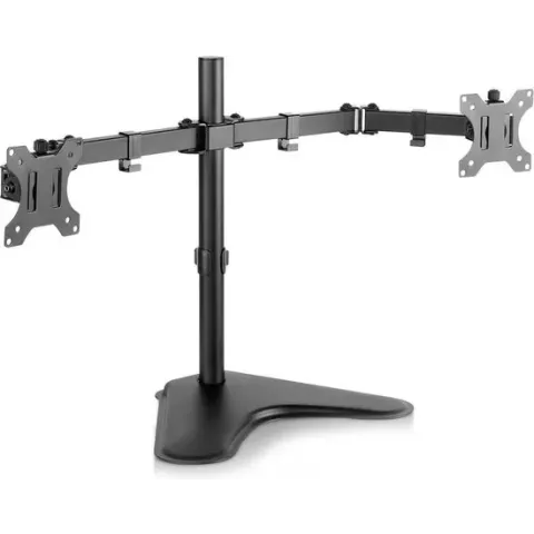V7 DS2FSD-2E flat panel bureau steun 81,3 cm (32'') Vrijstaand Zwart