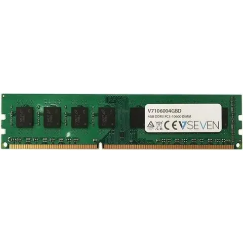 V7 V7106004GBD geheugenmodule 4 GB DDR3 1333 MHz