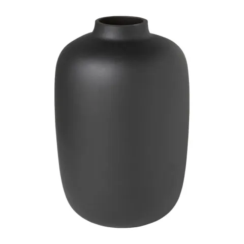 Vaas - mat zwart - ⌀18x27 cm