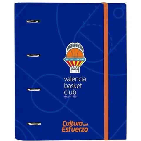 Valencia Basket Ring Binder With 4 Rings, 30 Mm, 100 Sheets, A4, 270 X 35 X 320 Mm