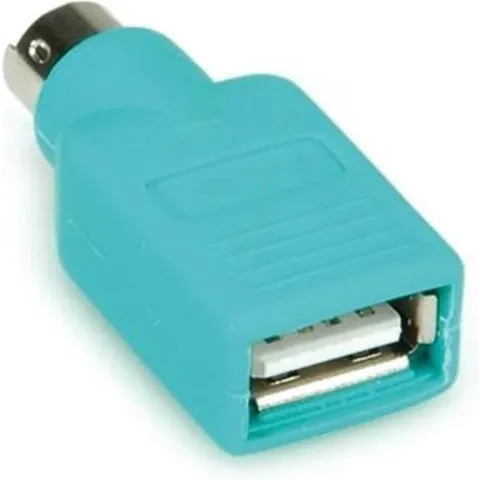 Value PS/2 - USB muisadapter, groen