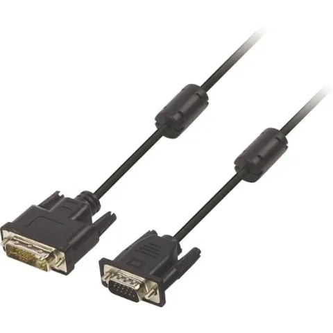 Valueline 2m DVI-A - VGA m/m 2m DVI-A VGA (D-Sub) Zwart