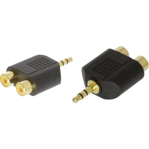 Valueline AC-010GOLD kabeladapter/verloopstukje