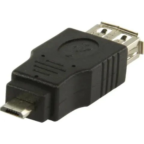 Valueline Adapter USB A female naar USB micro B male