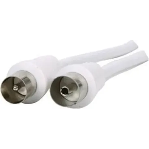 Valueline CX-S 10.0 coax-kabel 10 m Wit