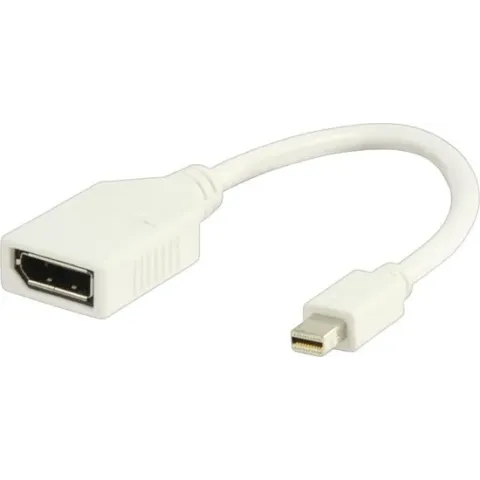 Valueline - Mini DisplayPort - DisplayPort Adapter - Wit - 0.2 meter