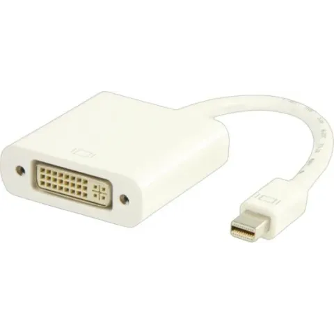 Valueline - Mini DisplayPort - DVI Adapter - Wit - 0.2 meter