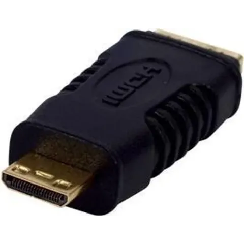 Valueline VC-012G kabeladapter/verloopstukje HDMI A (F) mini HDMI C (M) Zwart
