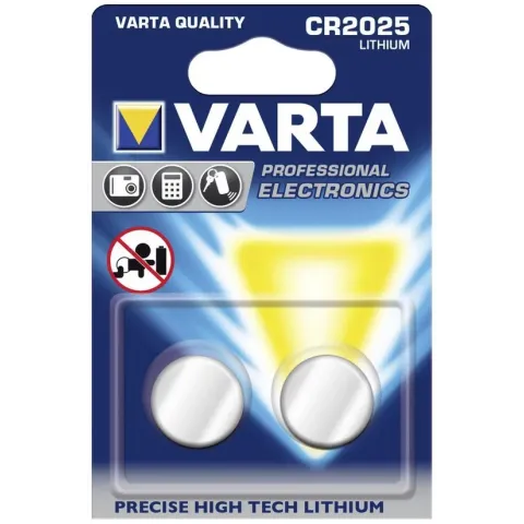 Varta 2x CR2025 Lithium 3V