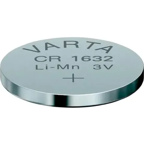 Varta CR1632 knoopcel batterij - 5 stuks