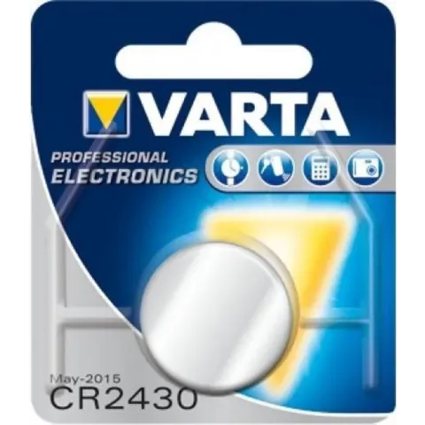 Varta CR2430 Lithium knoopcel batterij 3V - 5 stuks