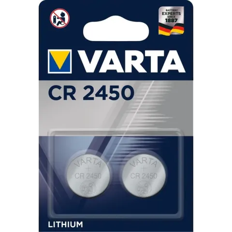 Varta CR2450 - 2 stuks