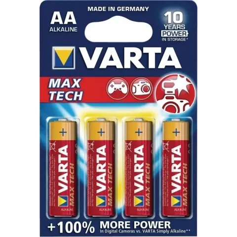 Varta Longlife Max Power AA Batterijen - 4 stuks