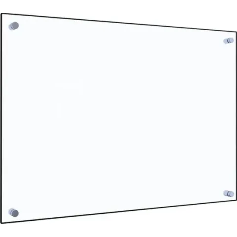 VDXL Spatscherm keuken 70x40 cm gehard glas transparant