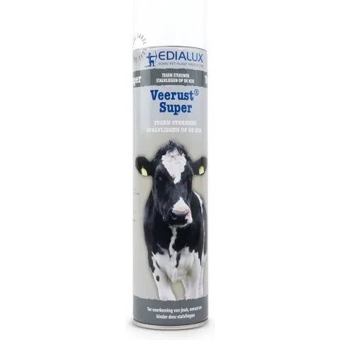 Veerust Super Spray tegen vliegen op de koe