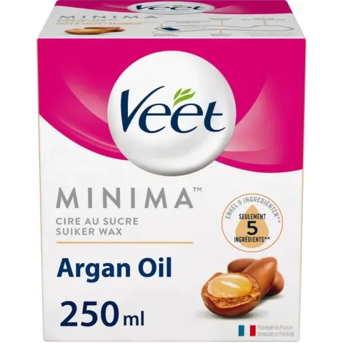 Veet Warme Wax - Orientaalse Wax Minima - Arganolie -250 ml