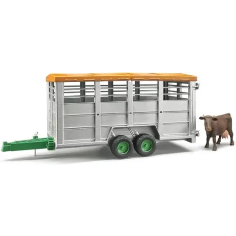 Veewagen met koe Bruder