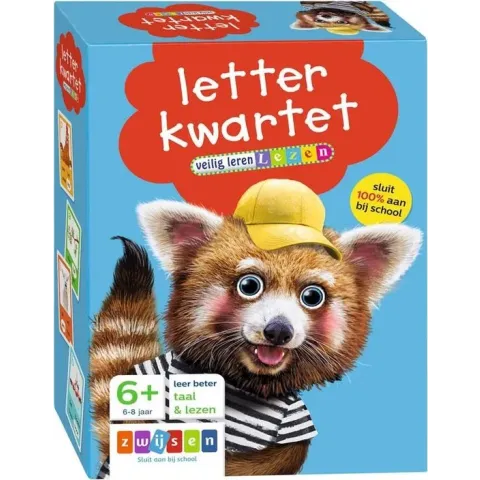 Veilig leren lezen edutainment - Letterkwartet Veilig leren lezen