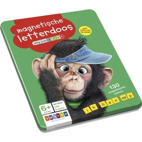 Veilig leren lezen edutainment  -   Magnetische letterdoos