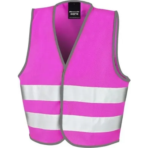 Veiligheidshesje kind 10/12 jaar pink rosé