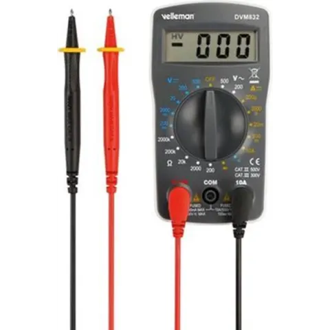 Velleman Digitale Multimeter 3,5lcd Compact