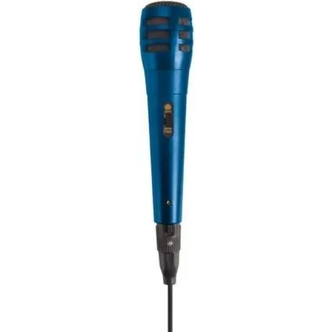 Velleman MIC11BL Karaoke microphone Bedraad Blauw microfoon
