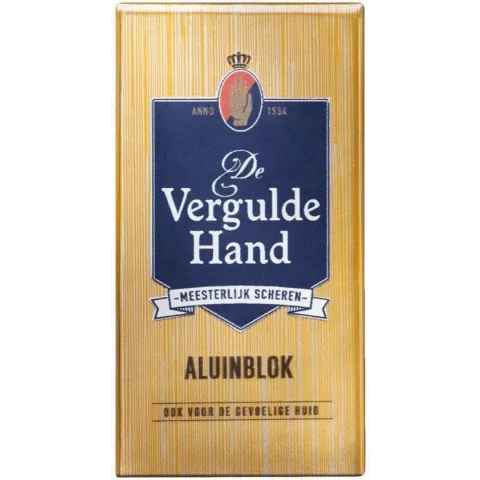 Vergulde Hand Aluinblok 75 Gr