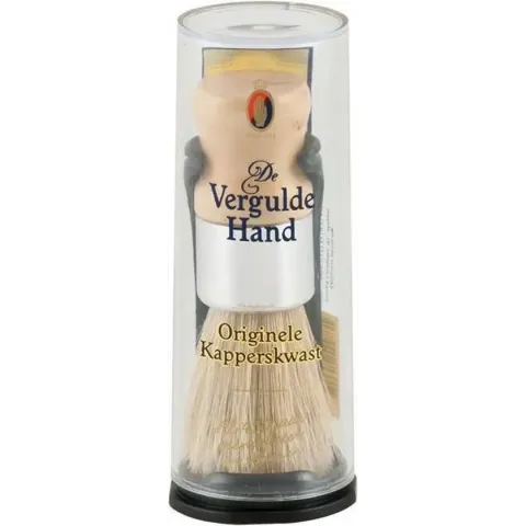 Vergulde Hand Scheerkwast - Voor kappers