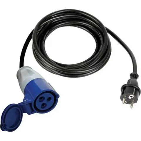 Verloopkabel Van Schukostekker Naar Cee-Stekker - 3 M
