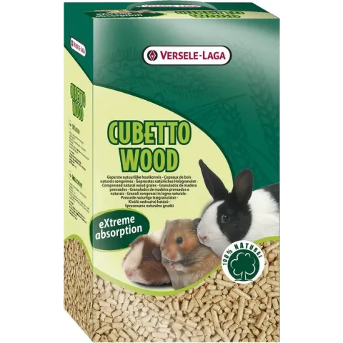 Versele-Laga Cubetto Wood Houtkorrels - 12 L