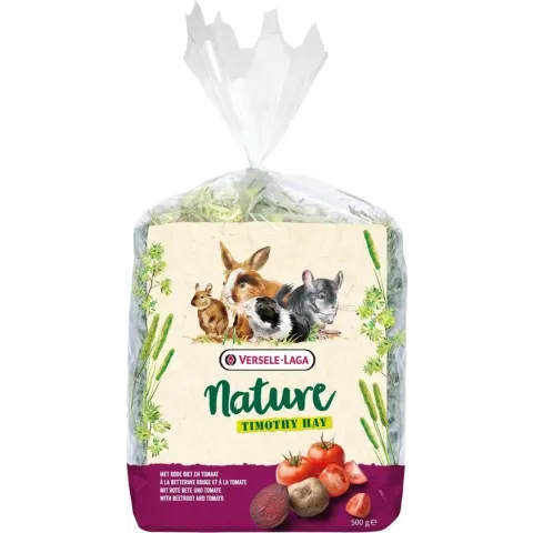 Versele-Laga Nature Timothy Hooi - Rode Biet & Tomaat - Knaagdiervoer - 500 gram