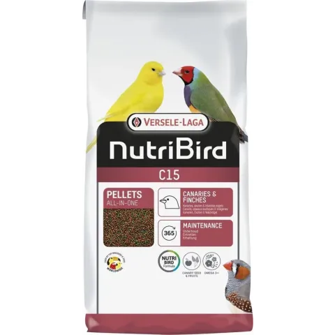 Versele-Laga Nutribird C15 Kanarie Onderhoudsvoer - Vogelvoer - 10 kg