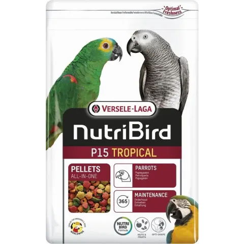 Versele-Laga - Nutribird P15 Tropical Papegaai - Vogelvoer - 3 kg
