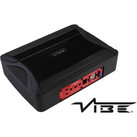 Vibe - Pulse C8A-VO - 8'' inch - Underseat Subwoofer - 240Watt - Bass Boost - Afstandsbediening
