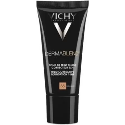 Vichy Dermablend Foundation - Bronze 55 -  30ML - Hoge dekking