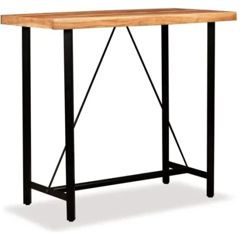 vidaXL Bartafel 120x60x107 cm massief acaciahout