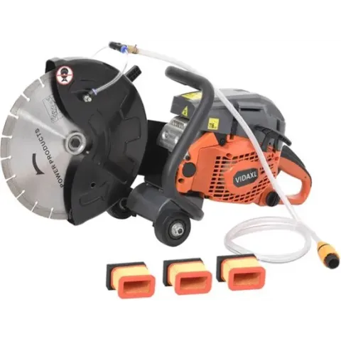 vidaXL Betonzaag benzine 58 cc