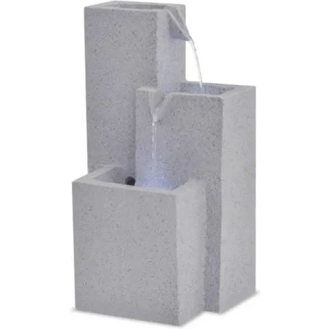 vidaXL Binnenfontein met LED-verlichting polyresin